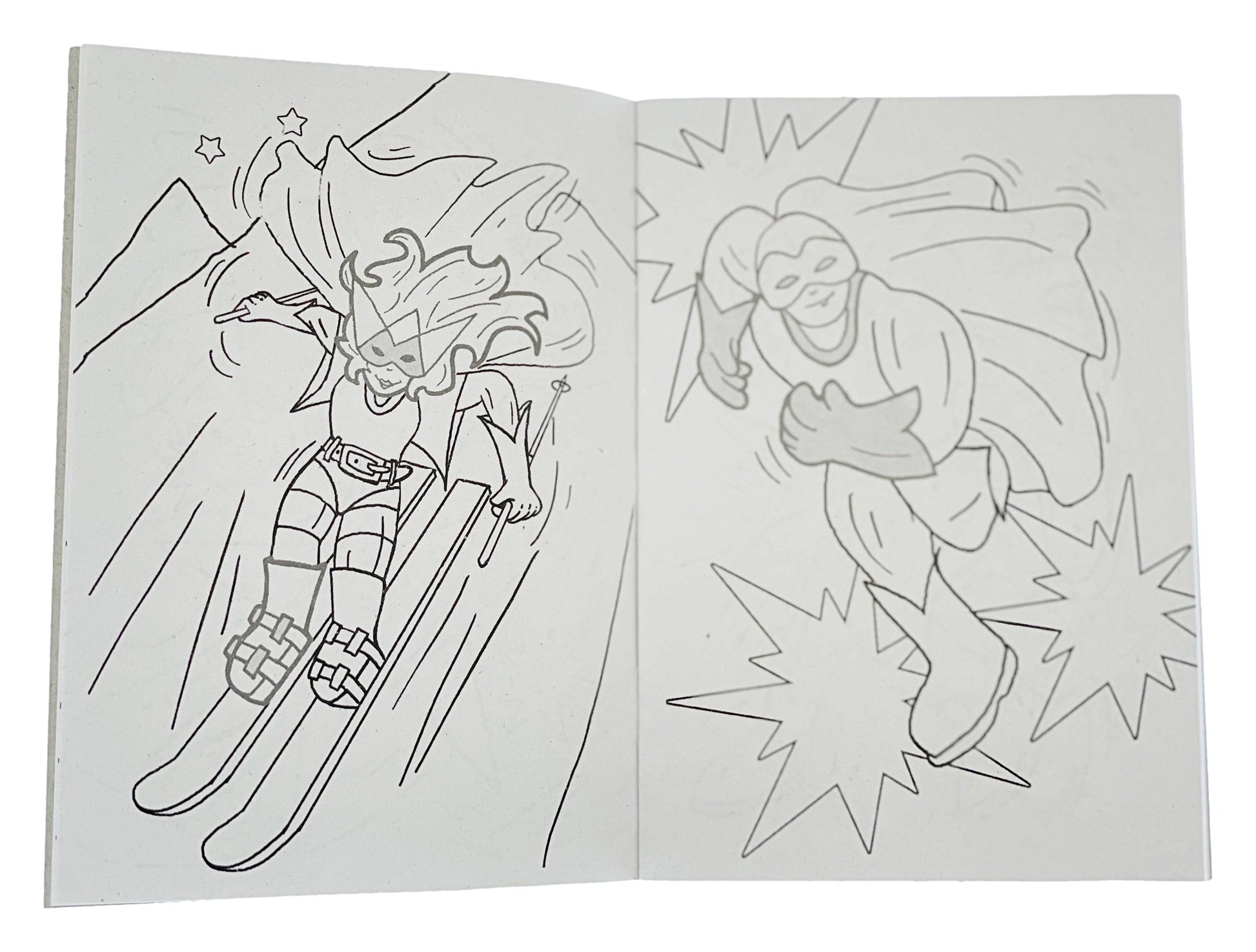 12 Mini Superhero Sticker Activity Books - Anilas UK