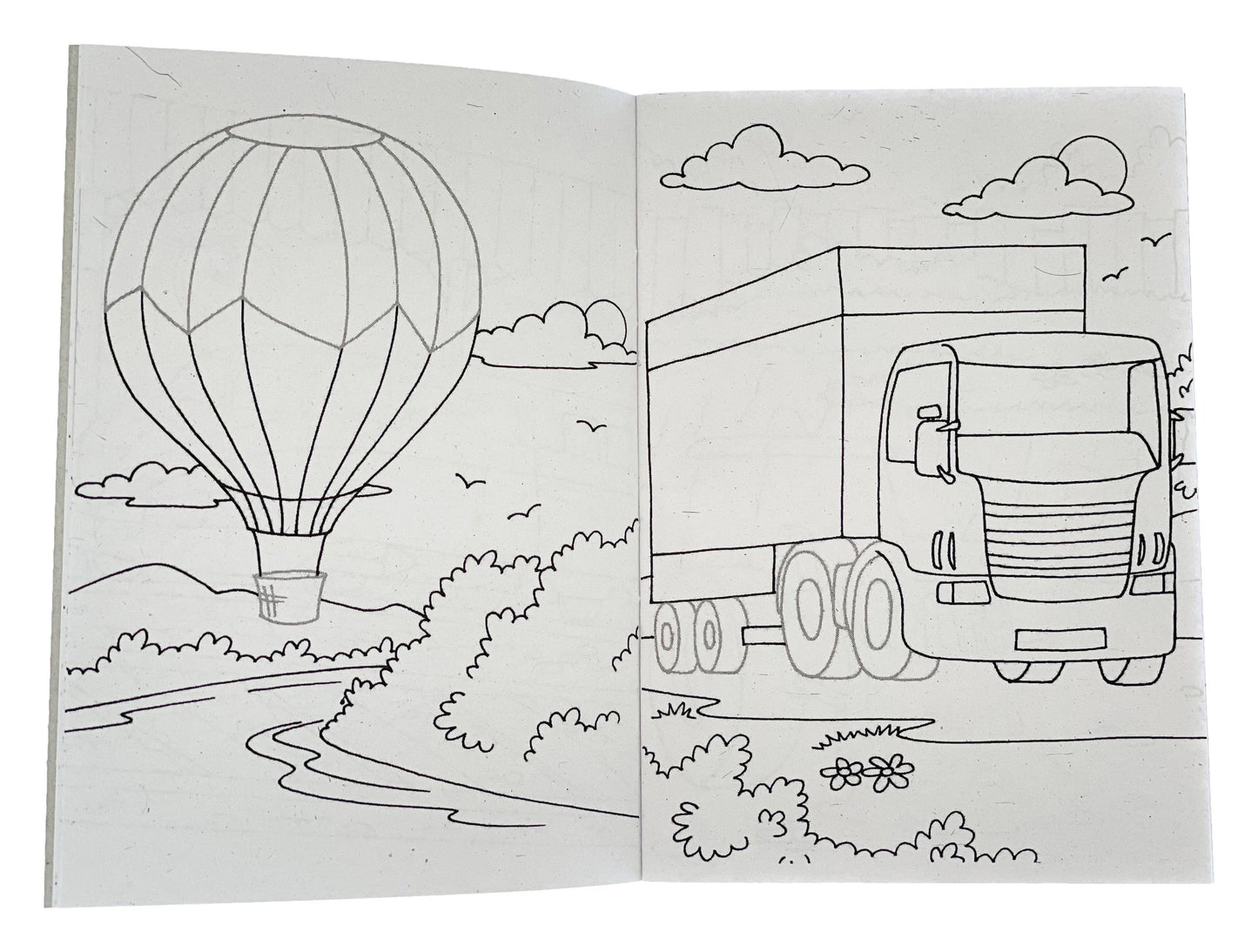 12 Mini Transport Sticker Activity Books - Anilas UK