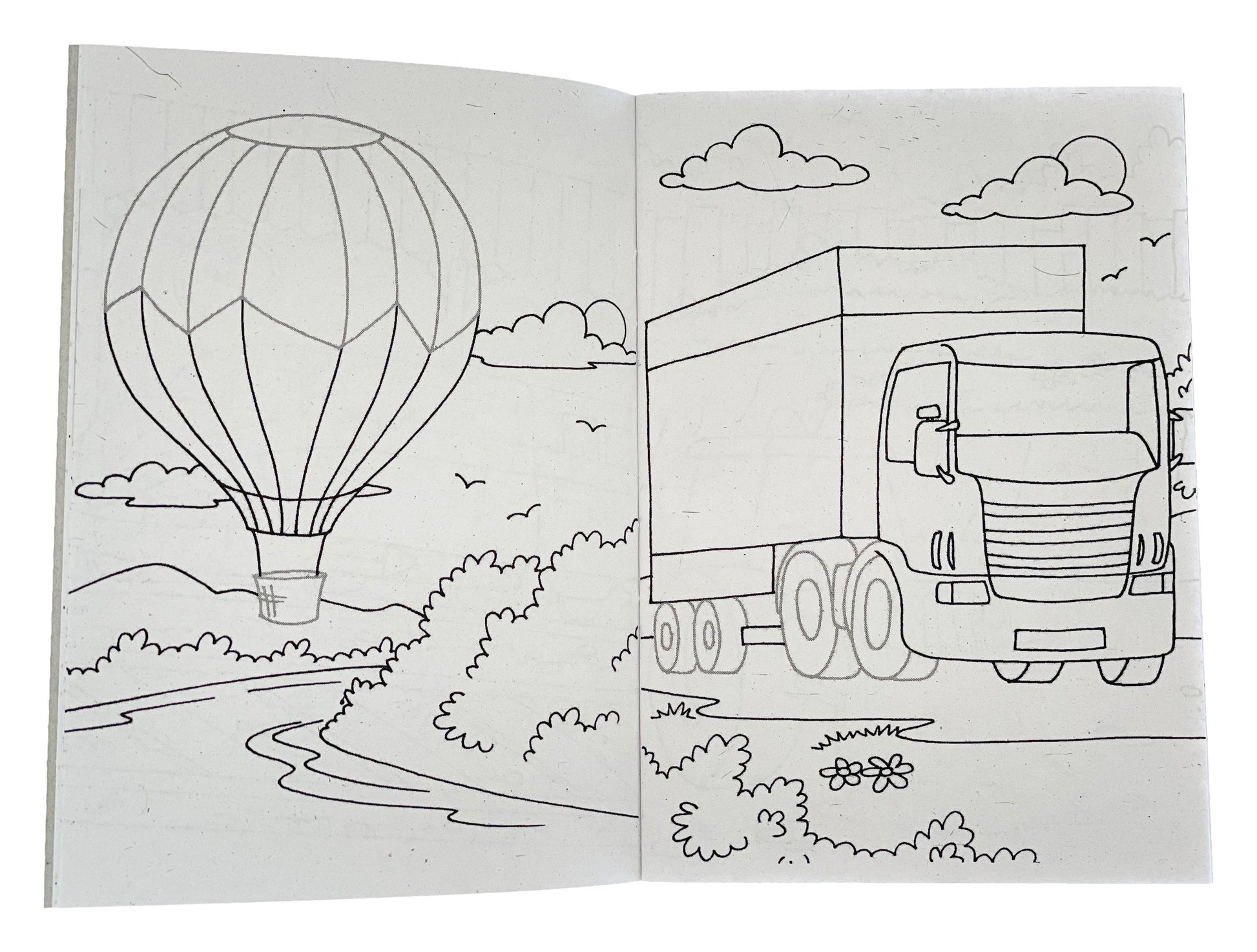 12 Mini Transport Sticker Activity Books - Anilas UK