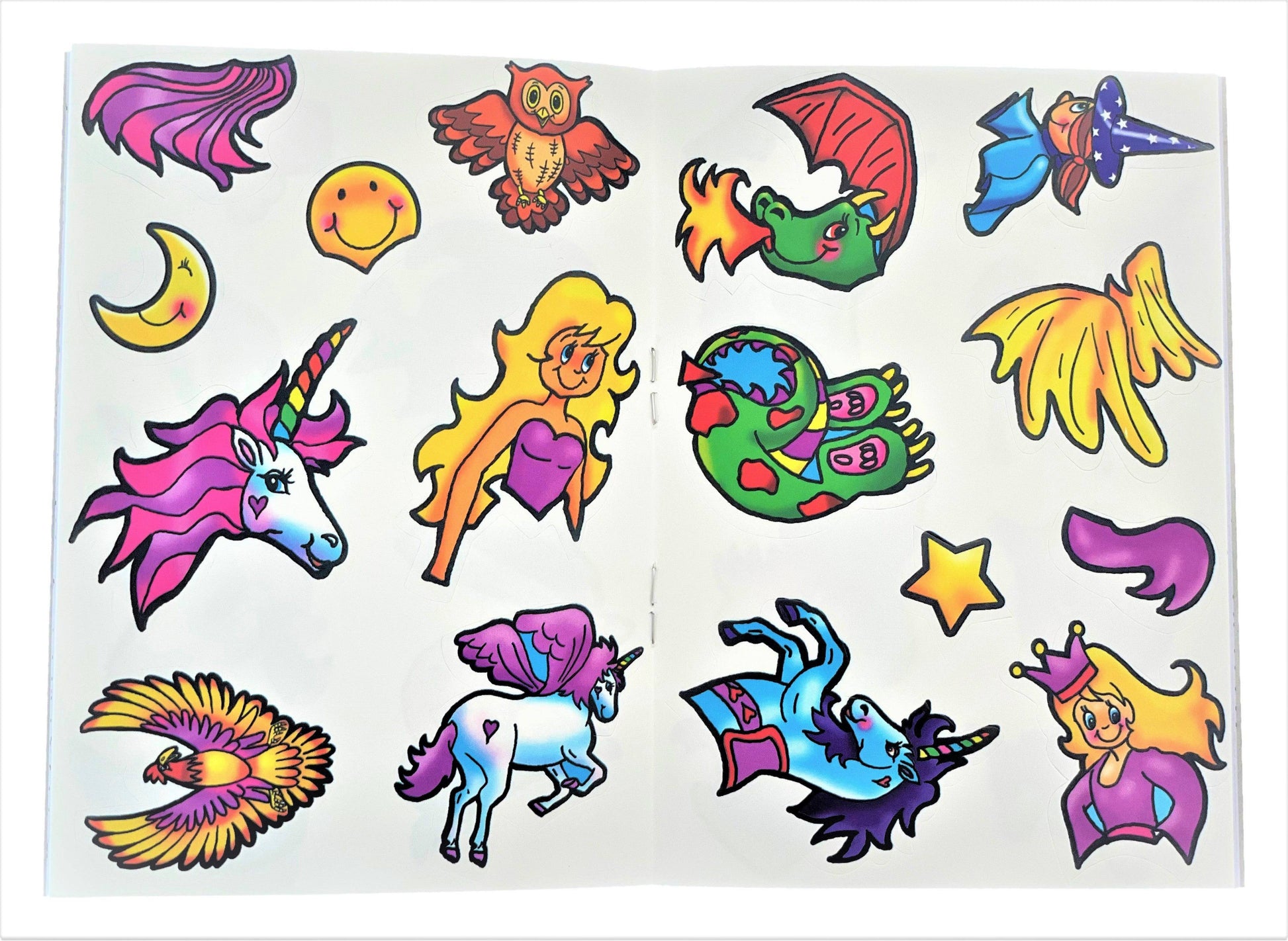 12 Mini Unicorn Sticker Activity Books - Anilas UK