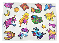 
              12 Mini Unicorn Sticker Activity Books - Anilas UK
            