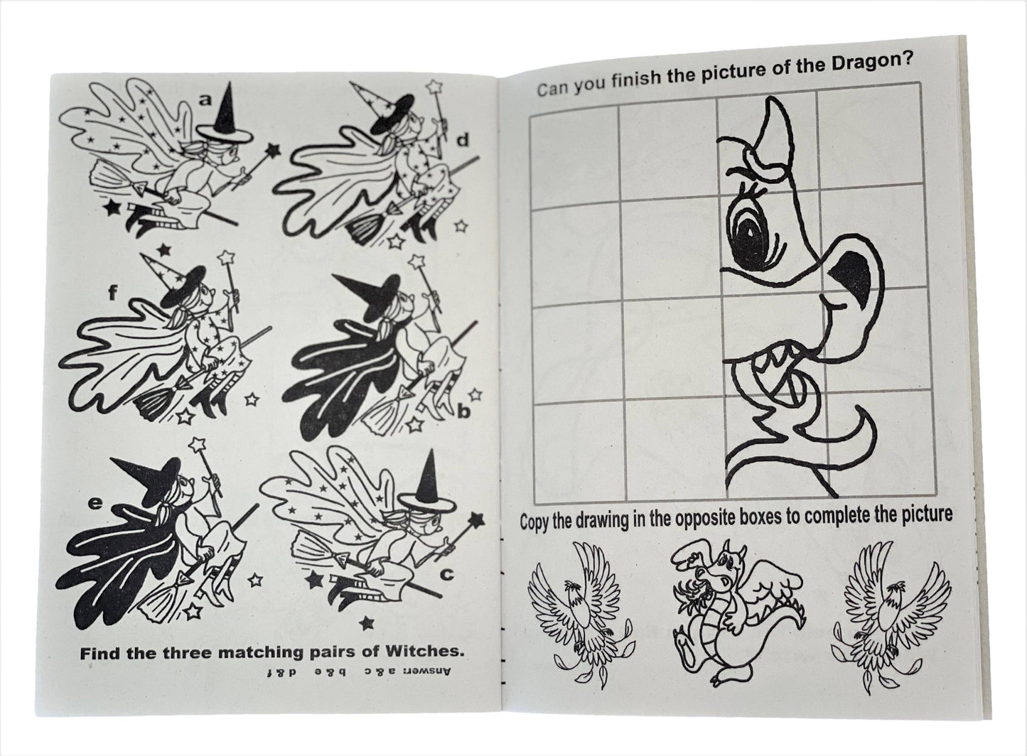 12 Mini Unicorn Sticker Activity Books - Anilas UK