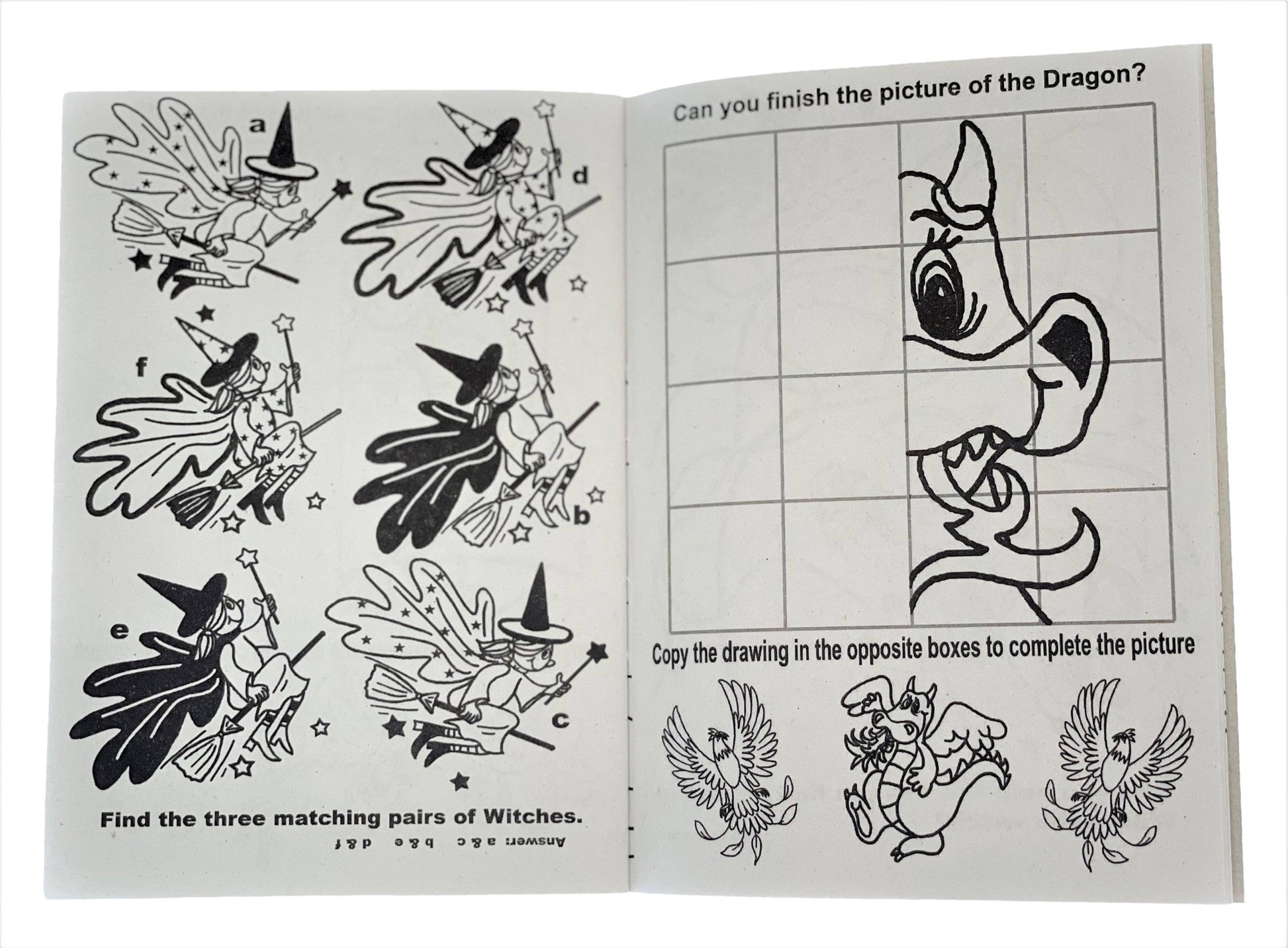 12 Mini Unicorn Sticker Activity Books - Anilas UK