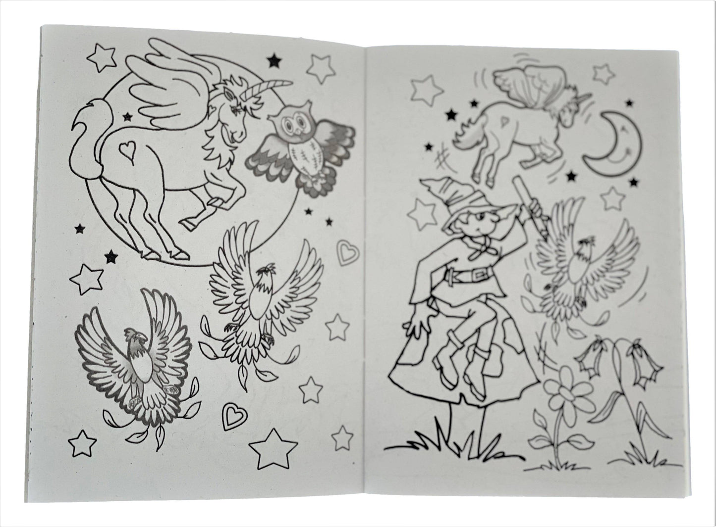12 Mini Unicorn Sticker Activity Books - Anilas UK