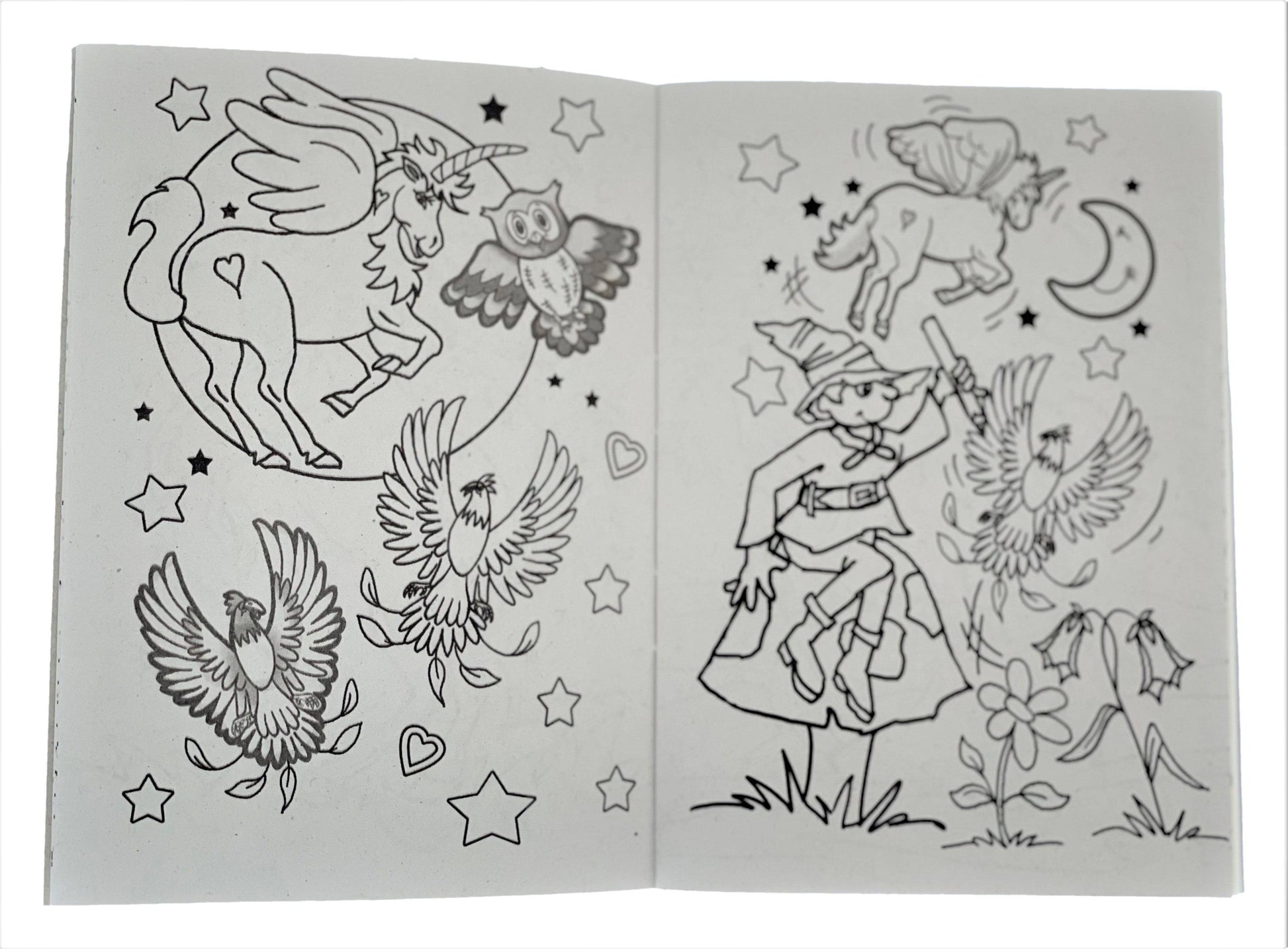 12 Mini Unicorn Sticker Activity Books - Anilas UK