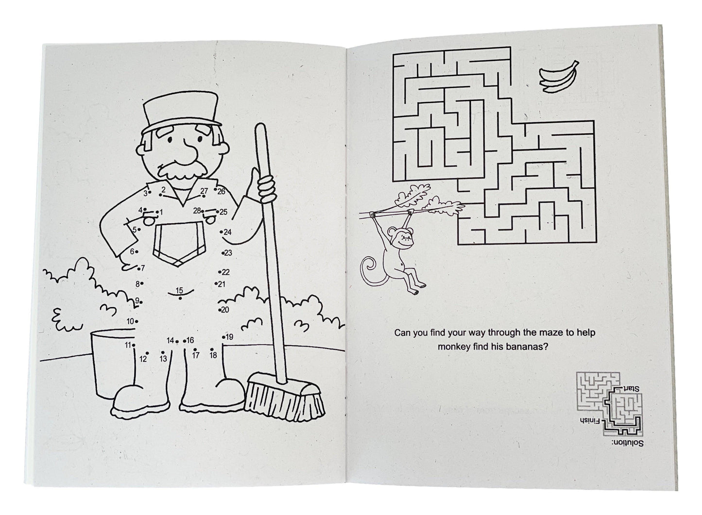 12 Mini Zoo Sticker Activity Books - Anilas UK