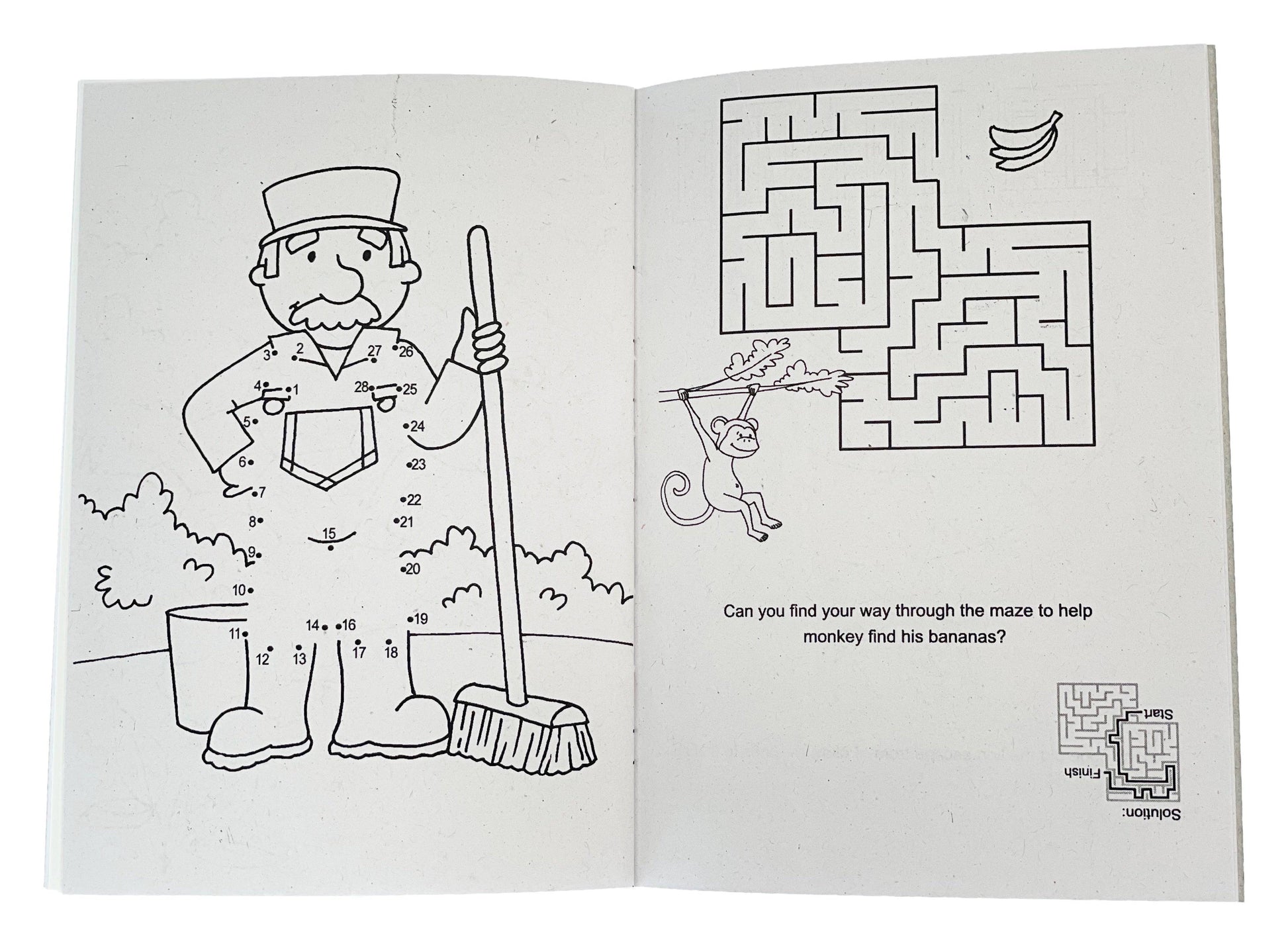 12 Mini Zoo Sticker Activity Books - Anilas UK