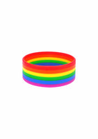 
              Adult Pride Rainbow Silicone Bracelet - Anilas UK
            