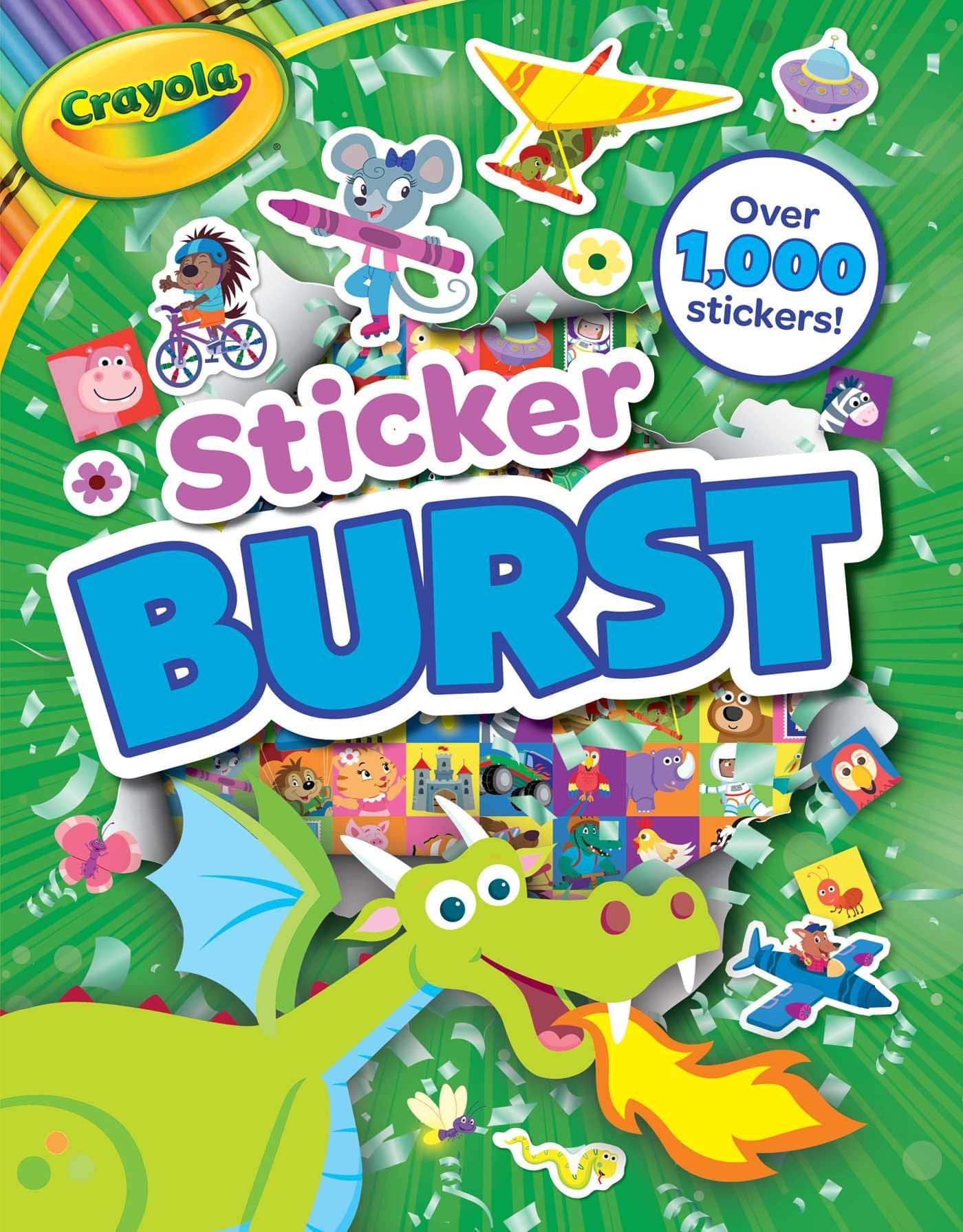 Crayola Sticker Burst Book - Anilas UK