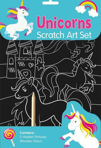Unicorns Scratch Art Set - Anilas UK