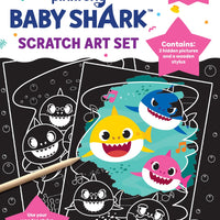 Baby Shark Scratch Art Set - Anilas UK
