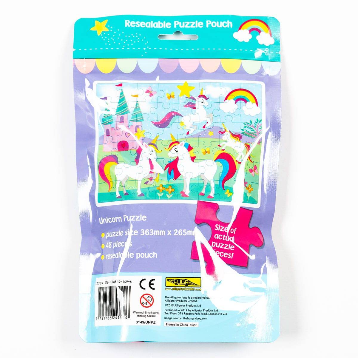 Unicorn Jigsaw Puzzle Bag - Anilas UK