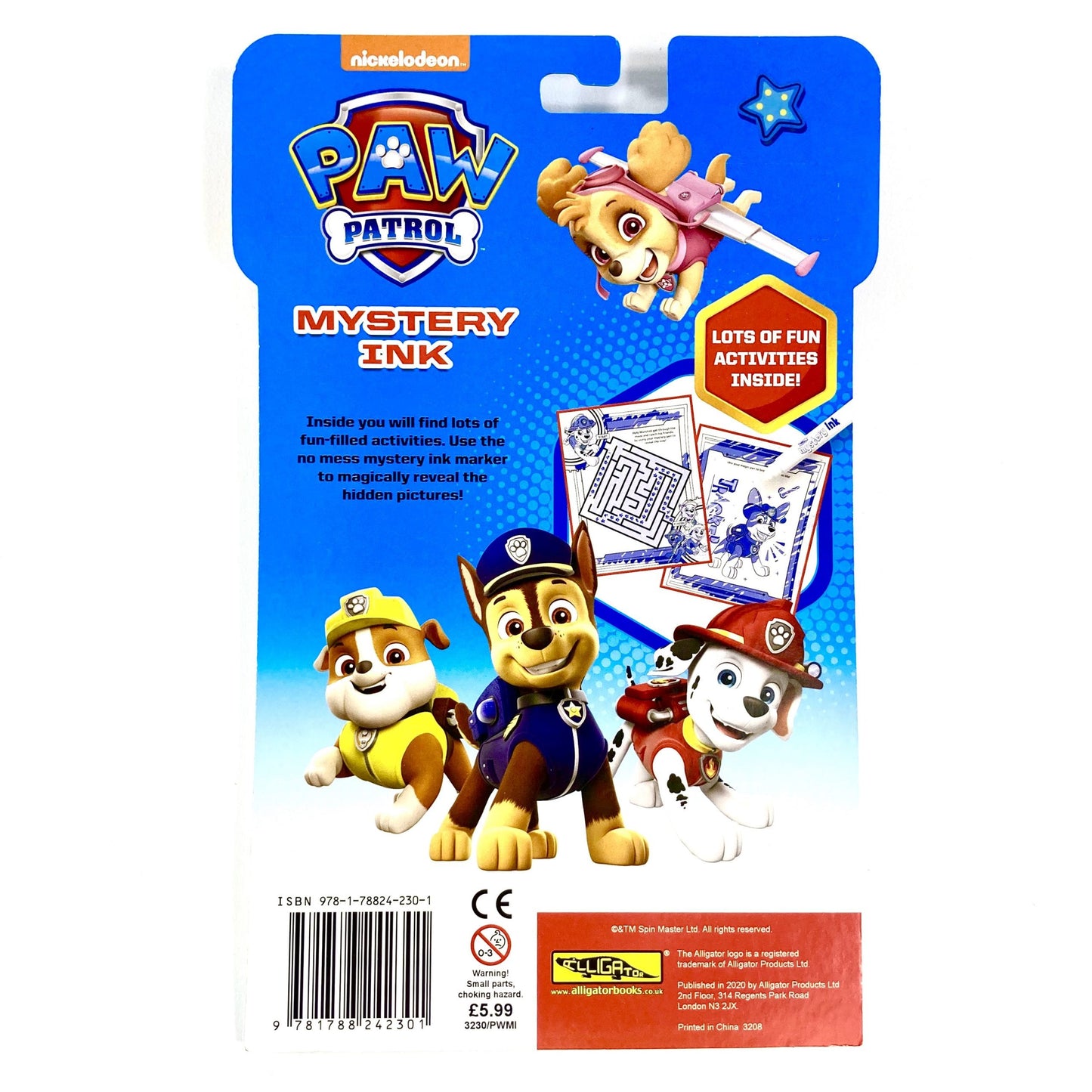 Paw Patrol Mystery Ink - Anilas UK