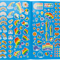 Rainbow Sticker Book - Anilas UK