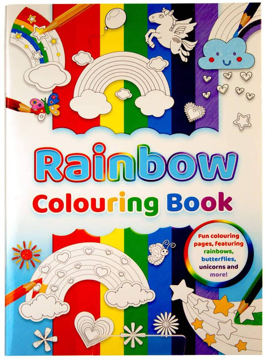 Rainbow Colouring Book - Anilas UK