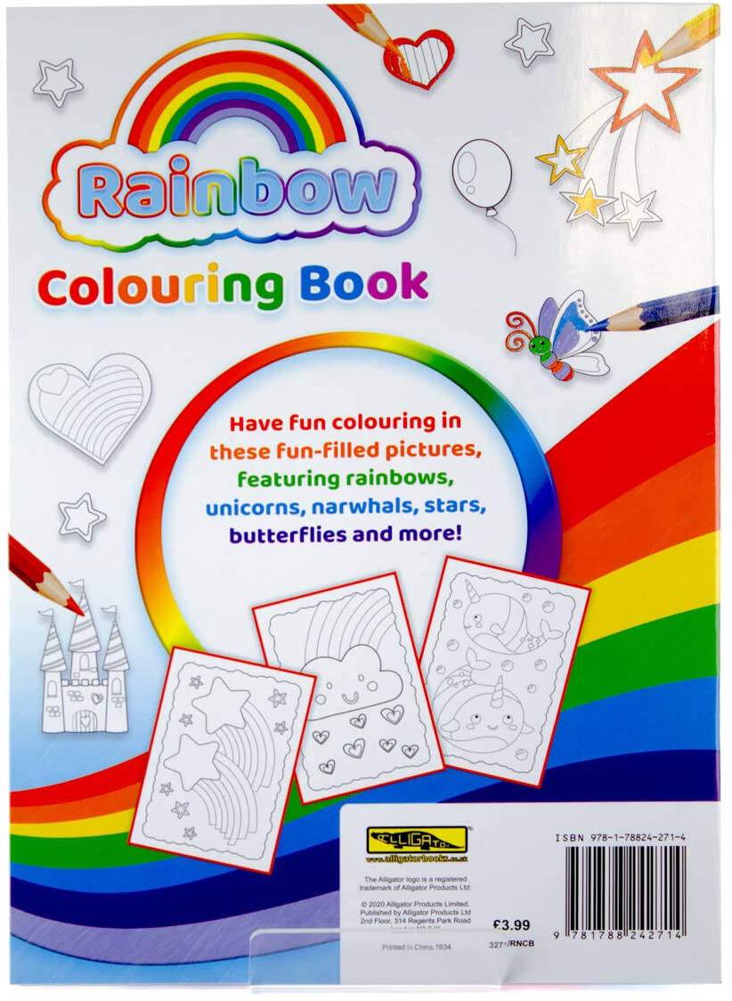 Rainbow Colouring Book - Anilas UK