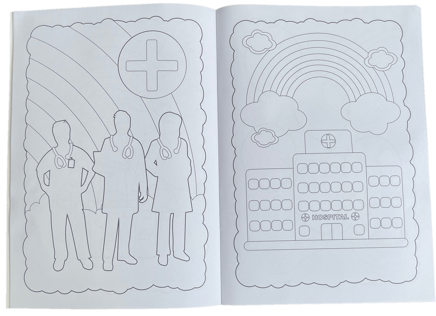 Rainbow Colouring Book - Anilas UK