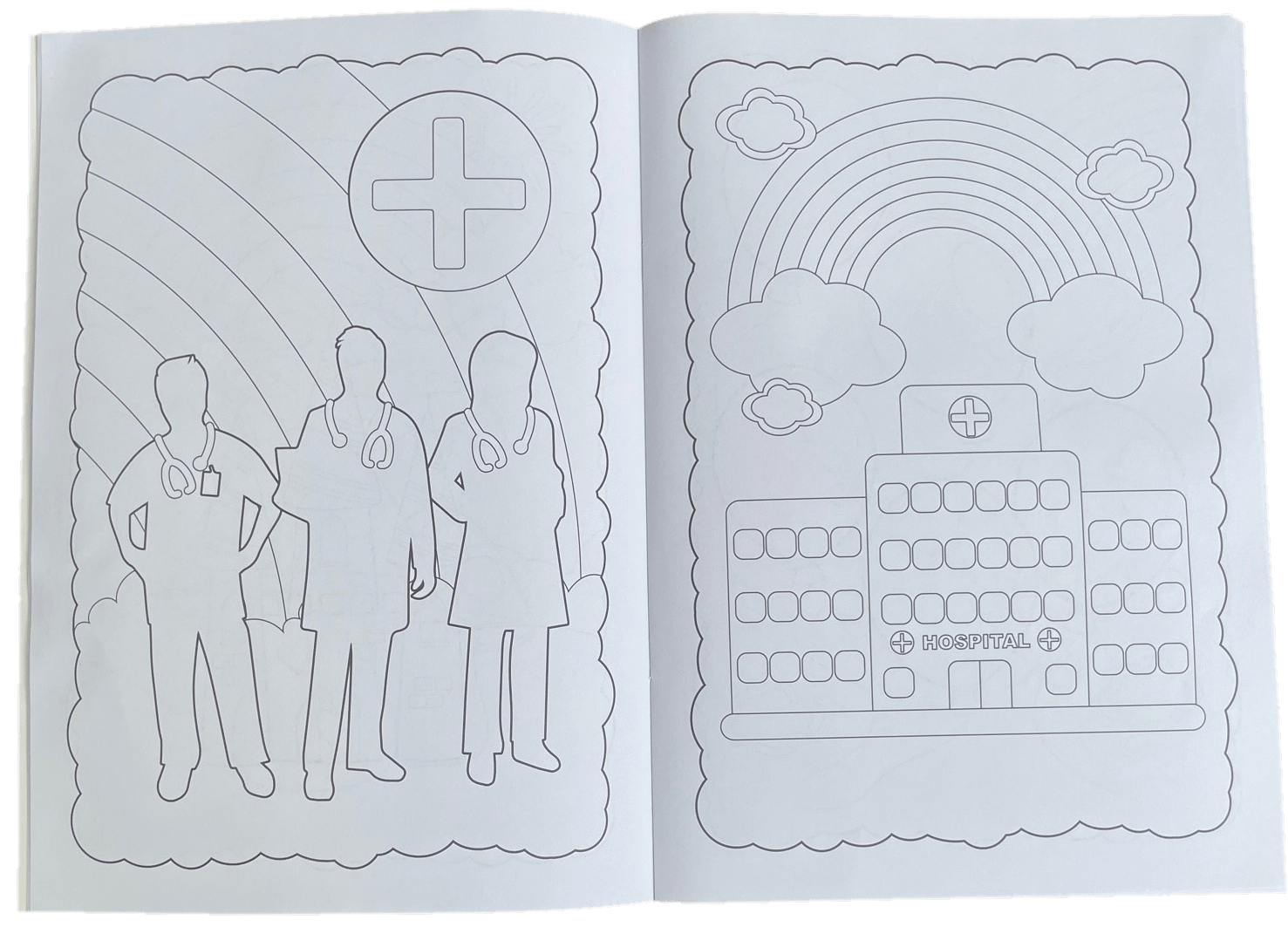 Rainbow Colouring Book - Anilas UK