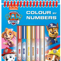 Paw Patrol Colour by Numbers - Anilas UK