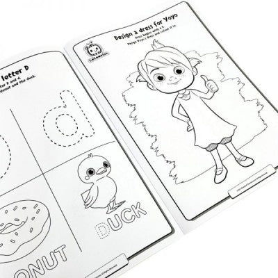 Cocomelon ABC Colouring Book - Anilas UK