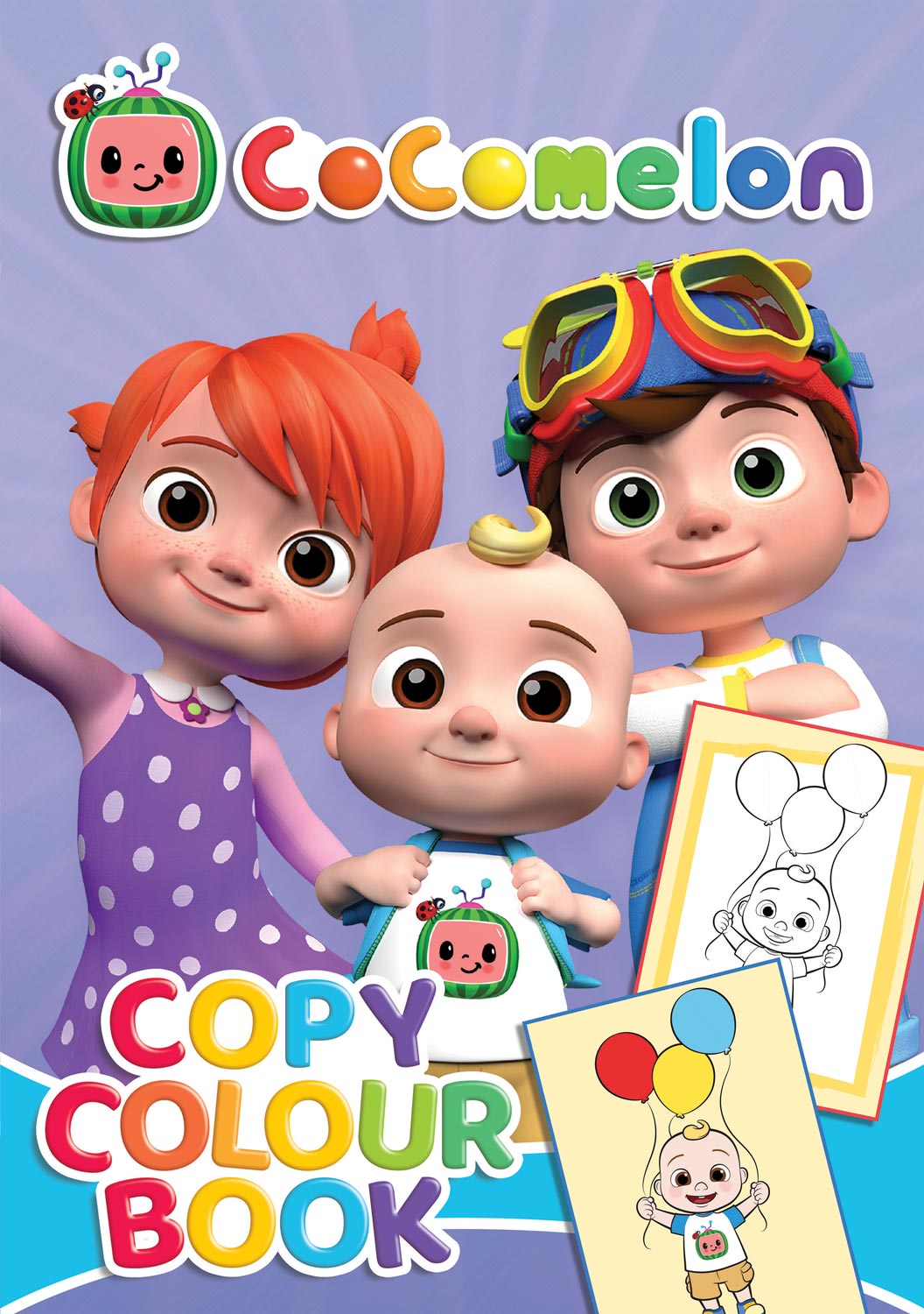 Cocomelon Copy Colour Book - Anilas UK