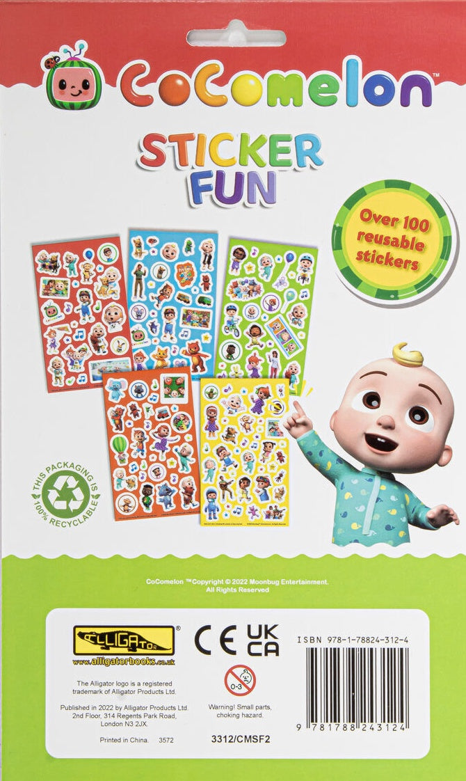 Cocomelon Sticker Fun - Anilas UK