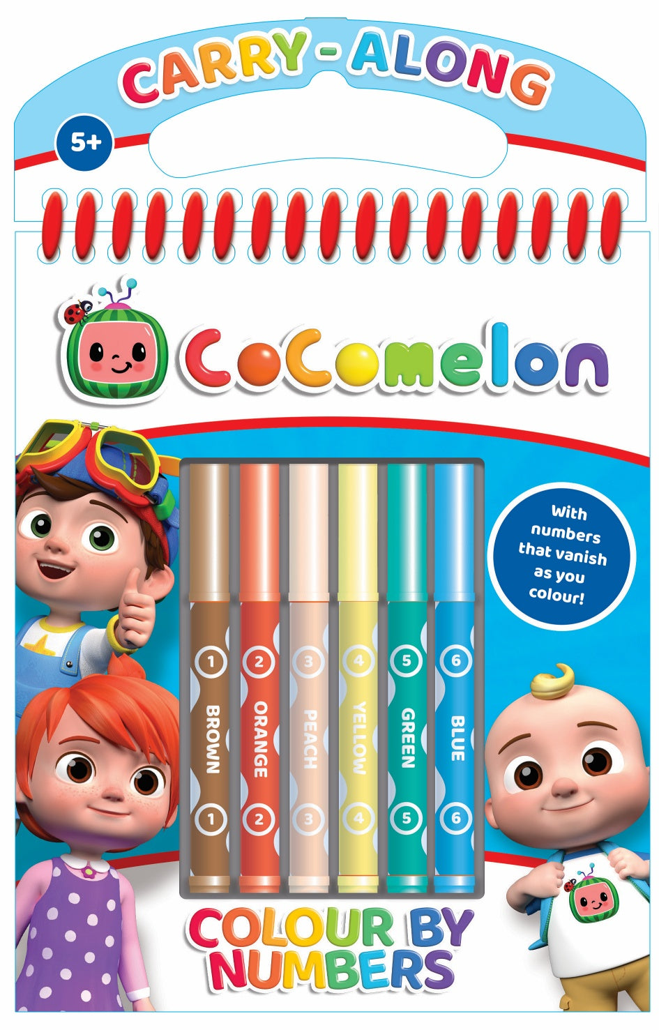Cocomelon Colour by Numbers - Anilas UK