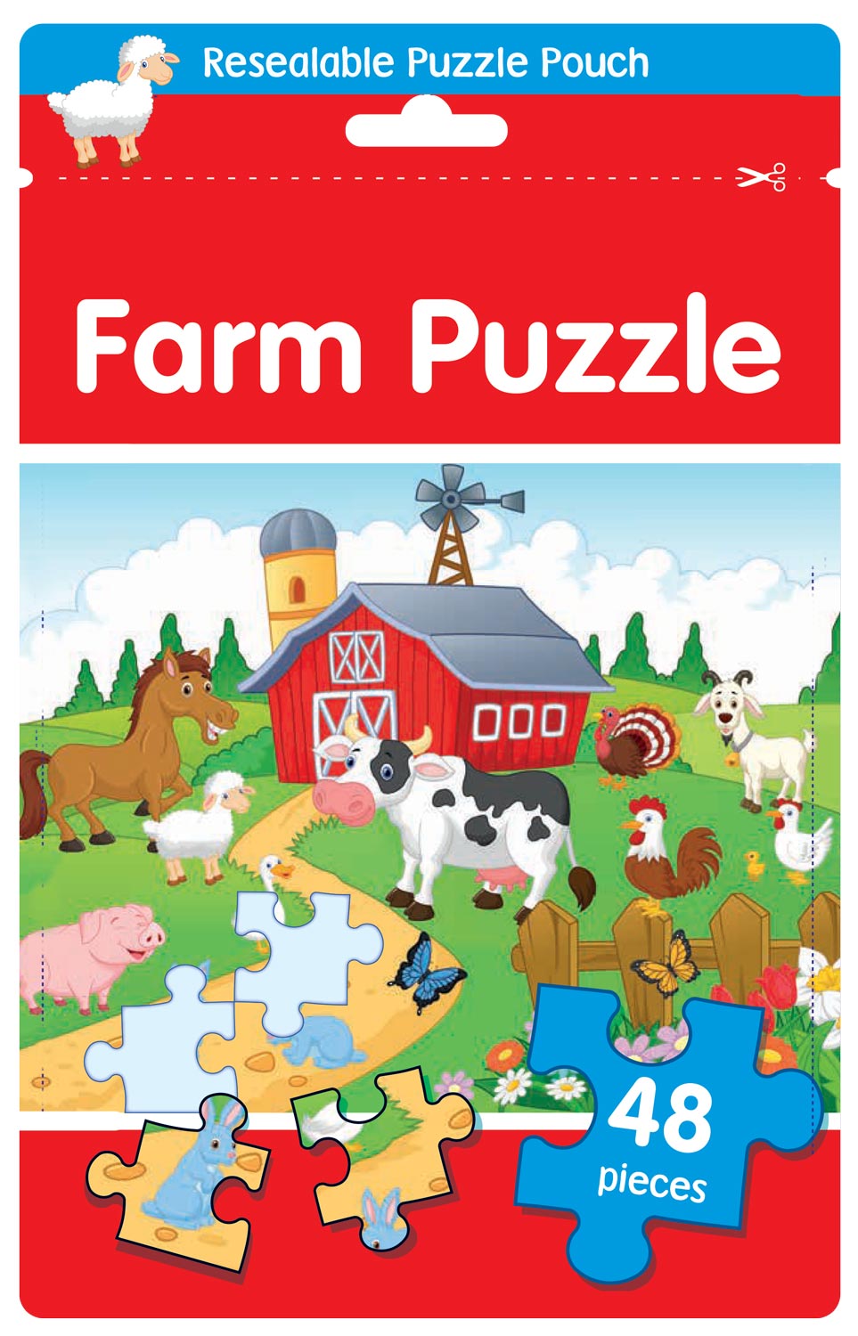 Farm Jigsaw Puzzle Bag - Anilas UK