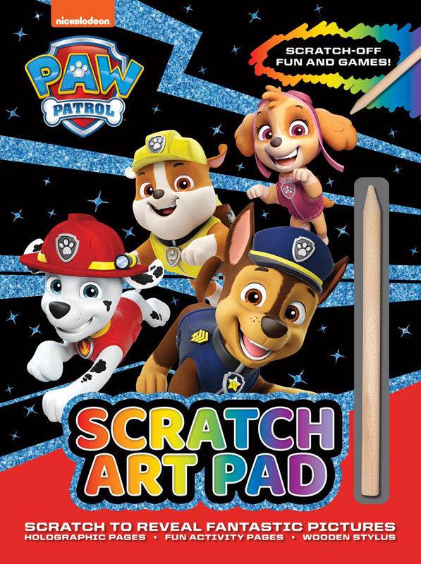 Paw Patrol Scratch Art Pad - Anilas UK