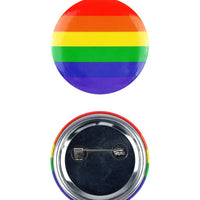 Rainbow Button Badge - Anilas UK