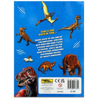 Dinosaur Sticker Burst Book - Anilas UK