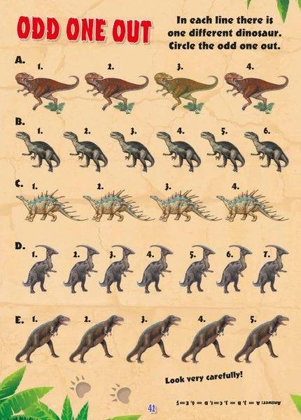 Dinosaur Sticker Burst Book - Anilas UK