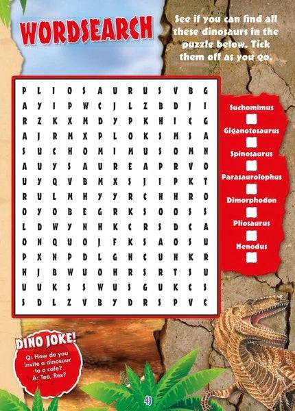 Dinosaur Sticker Burst Book - Anilas UK
