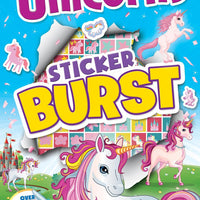 Unicorns Sticker Burst Book - Anilas UK