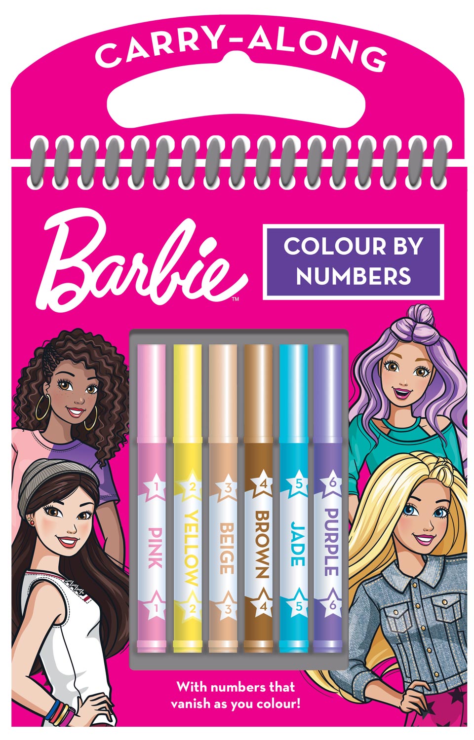 Barbie Colour by Numbers - Anilas UK