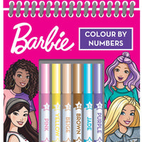 Barbie Colour by Numbers - Anilas UK