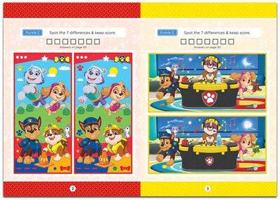 Paw Patrol Spot the Difference Book - Anilas UK