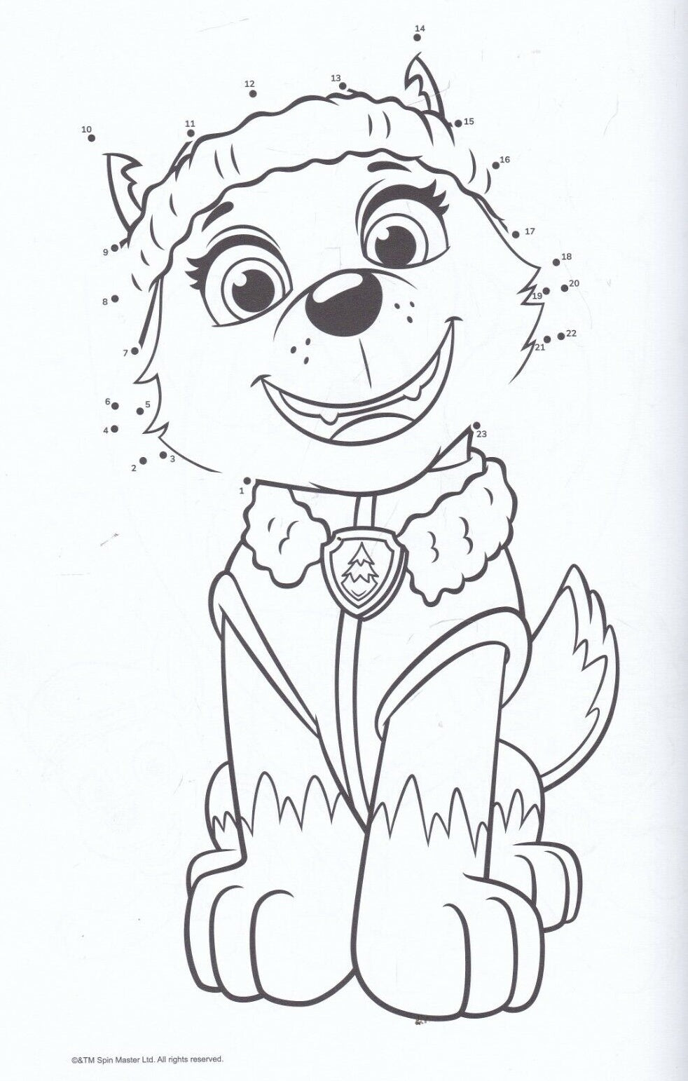 Paw Patrol Dot-to-dot Book - Anilas UK
