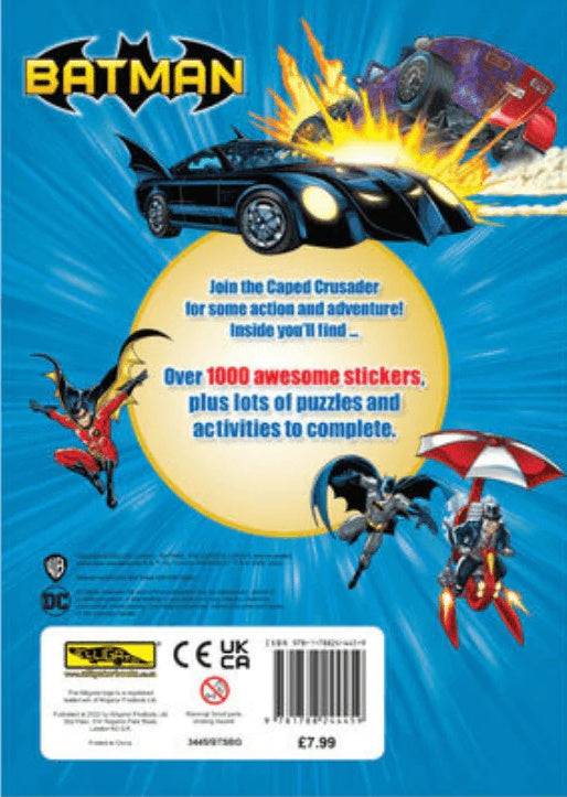 Batman Sticker Burst Book - Anilas UK