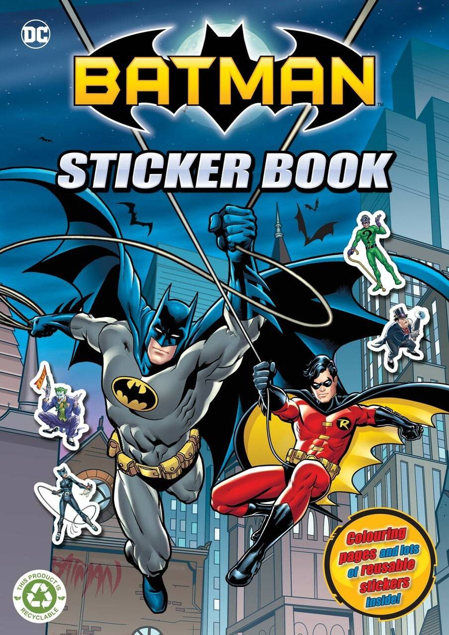Batman Sticker Book - Anilas UK