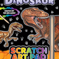 Dinosaur Scratch Art Pad - Anilas UK