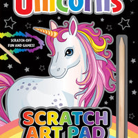 Unicorns Scratch Art Pad - Anilas UK