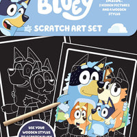Bluey Scratch Art Set - Anilas UK