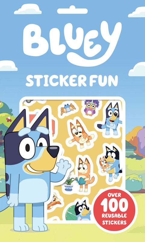 Bluey Potty Training Stickers Bundle - Over 295 Bluey Reward Stickers for Toddlers Plus Beach Kids Door Hanger | Bluey Stickers Party Favors