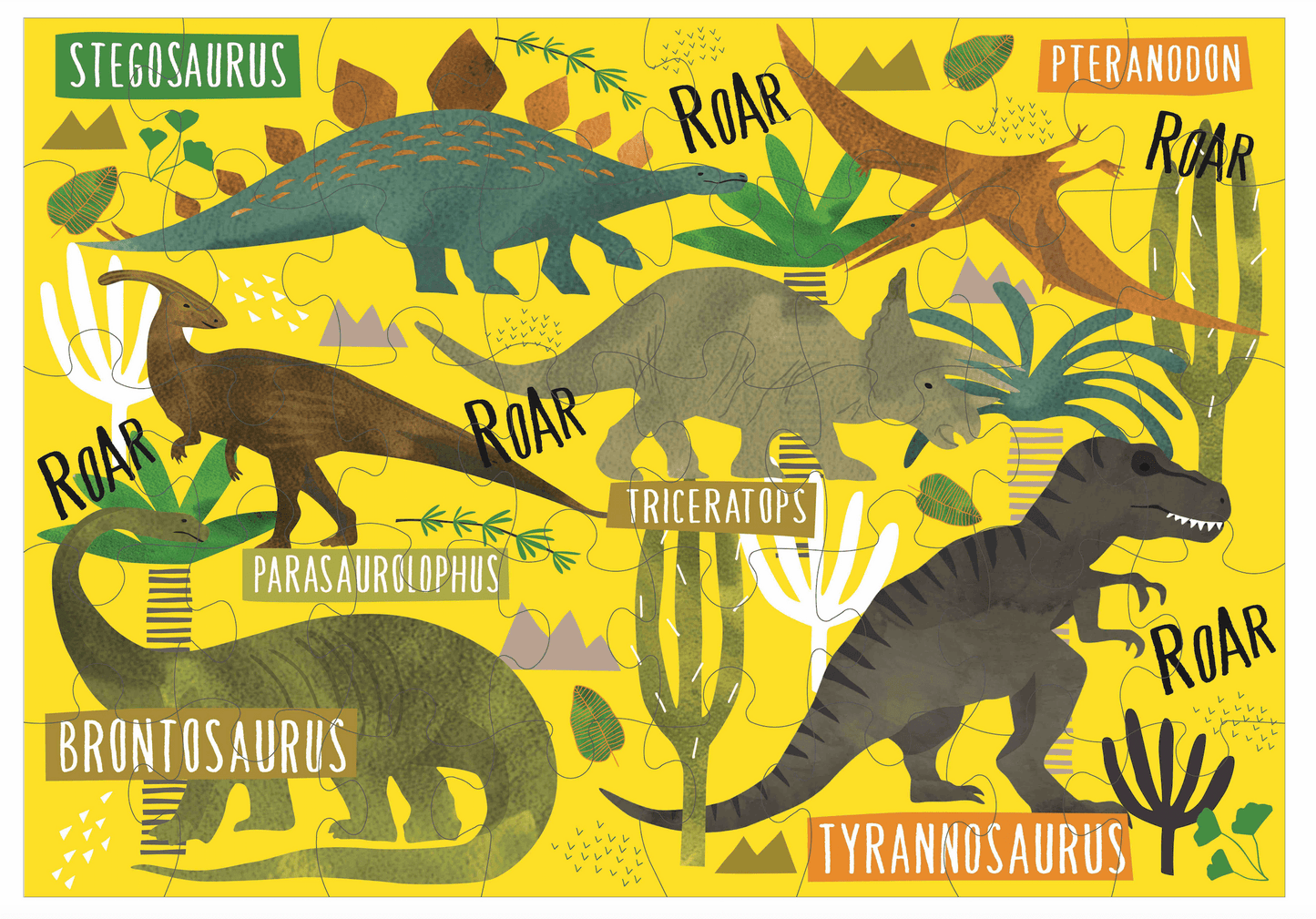 Dino & Friends Jigsaw Puzzle - Anilas UK