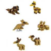 Animal World Themed Building Brick Animals - Anilas UK