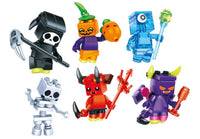 
              Halloween Brick Figures Set of 6 - Anilas UK
            