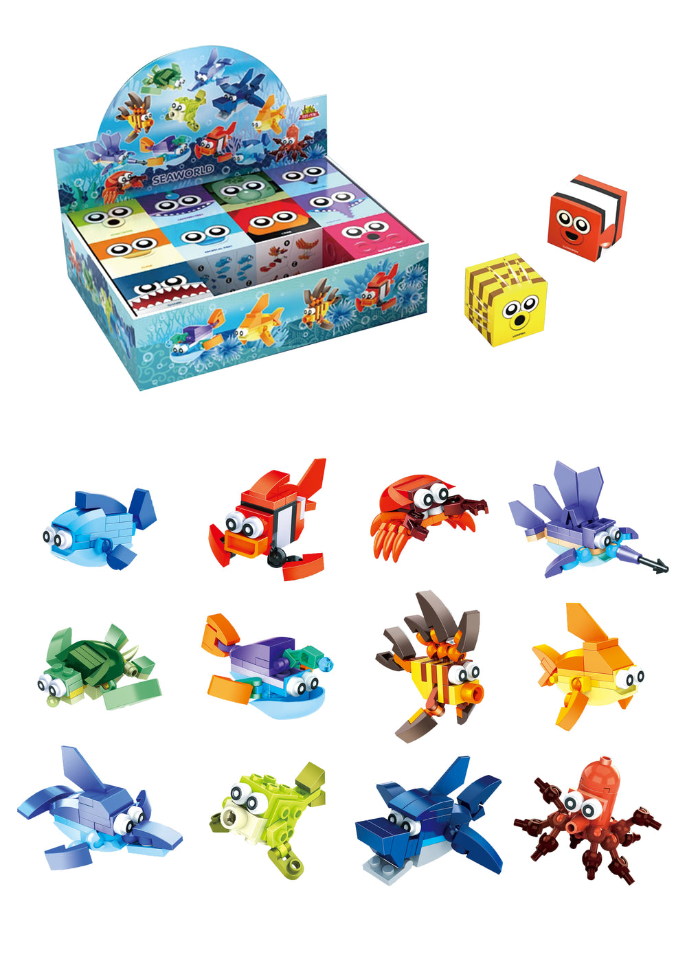 Sealife Brick Kits - Anilas UK