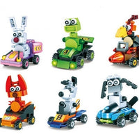 Cartoon Animal Kart Brick Kits - Anilas UK