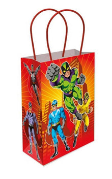 12 Superhero Party Bags 2 - Anilas UK